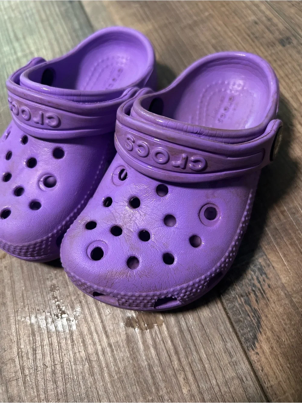 Crocs Child Classic Clog Purple US C6 Slip On